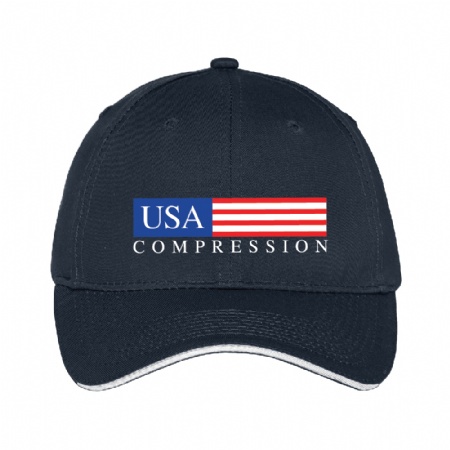 Port & Company Unstructured Sandwich Bill Cap #4