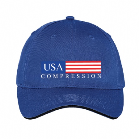 Port & Company Unstructured Sandwich Bill Cap #6