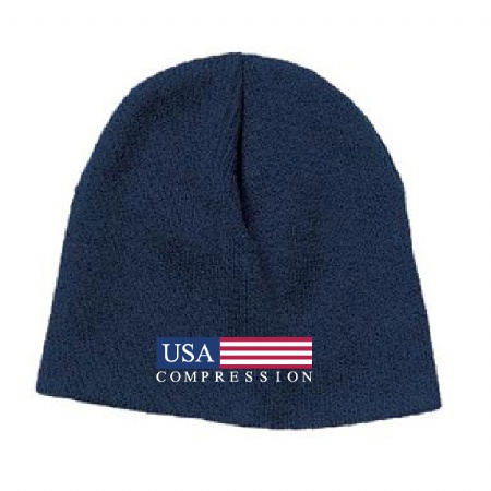 Knit Beanie - Navy