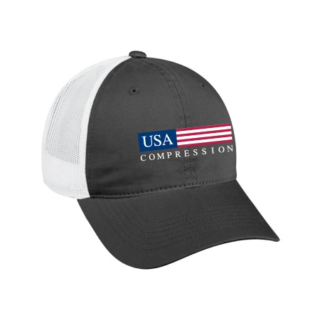 Mesh Back Garment Washed Cap