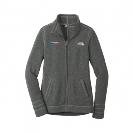 The North Face Ladies Sweater Fleece Jacket - Black