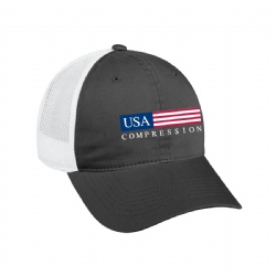 Mesh Back Garment Washed Cap