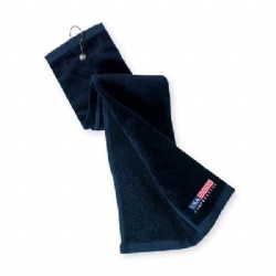 Tri-Fold Golf Towel - Navy