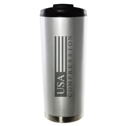 16oz. Vacuum Tumbler - Silver